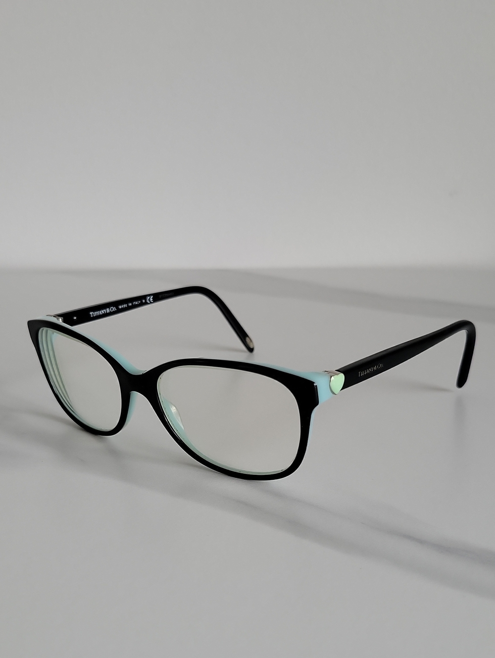 Tiffany & Co. TF 2097 Black / Blue Girl's Cat-Eye Eyeglasses Frame